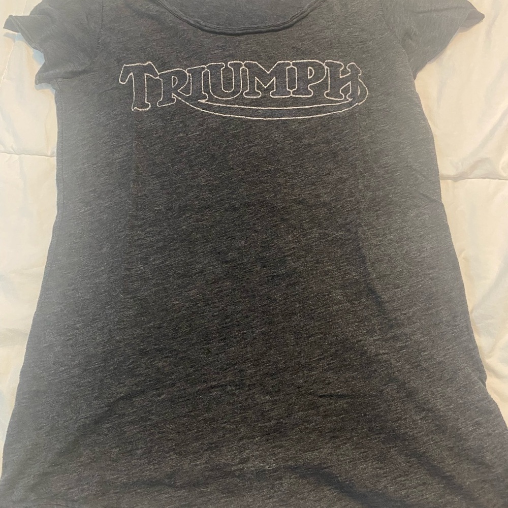 Lucky Brand/Triumph Women's Gray Graphic Tee